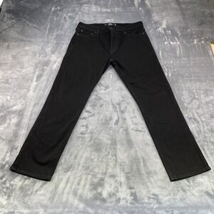 Hollister Black Jeans Men Size 34x30 Slim Straight